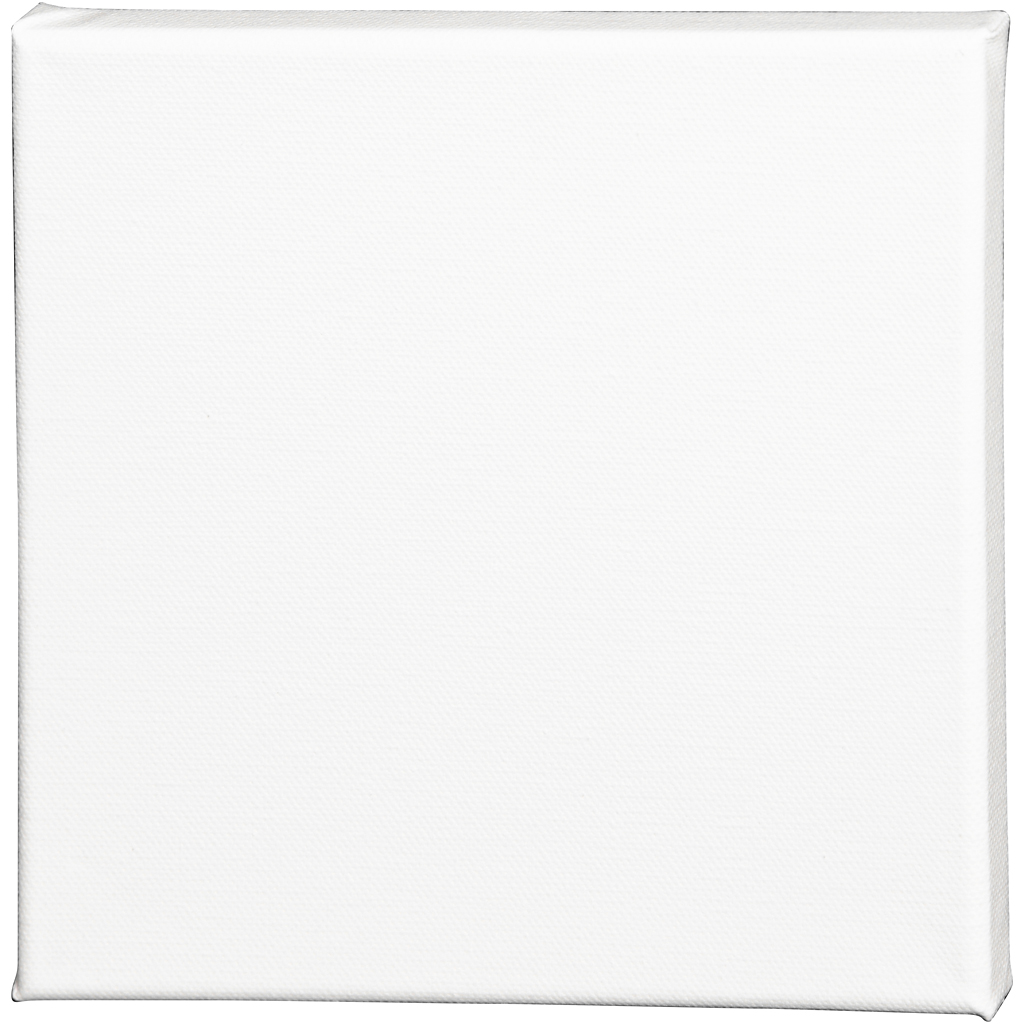 Venitatud lõuend, D. 1,6 cm, suurus 20x20 cm, 360 g, valge, 1 tk.