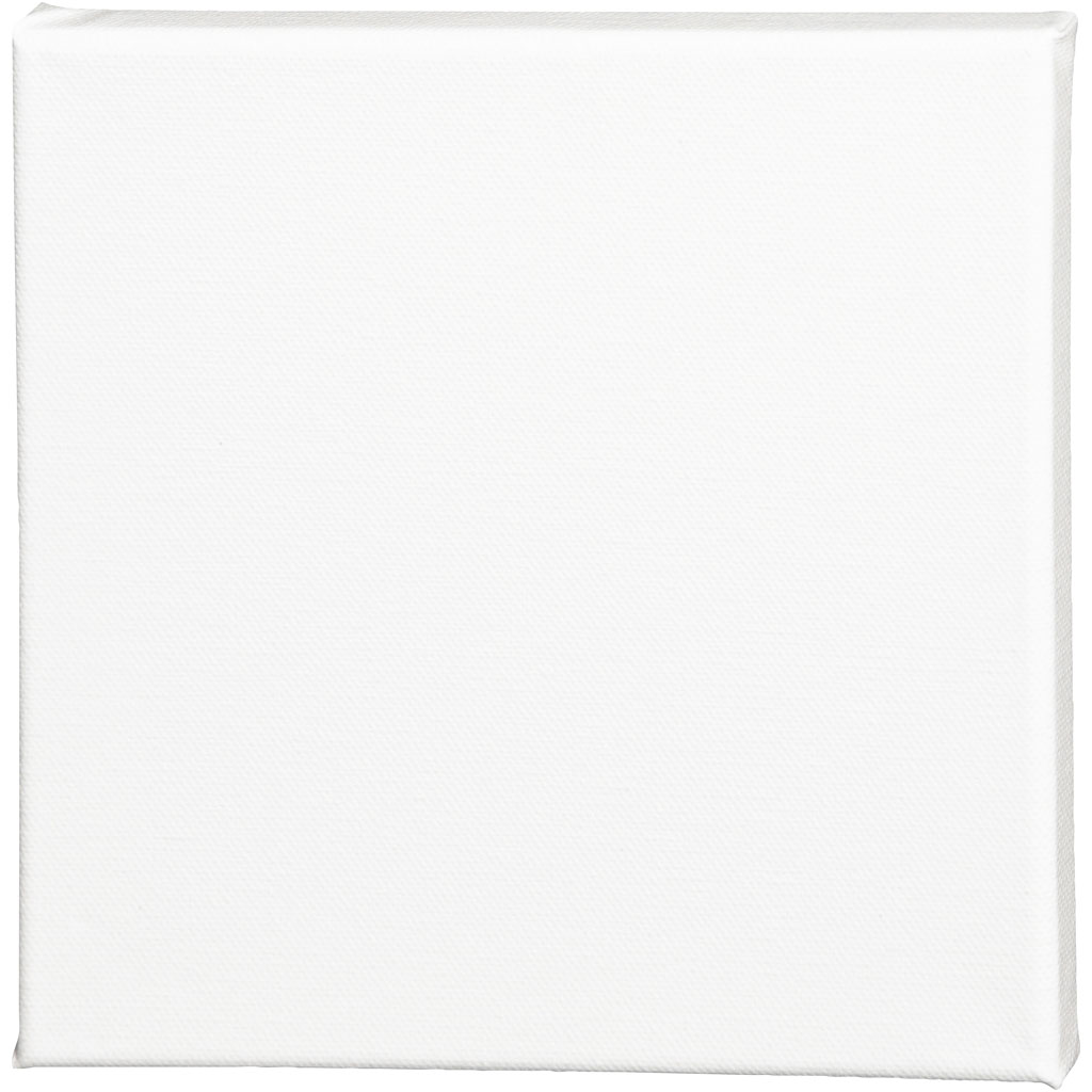 Venitatud lõuend, D. 1,6 cm, suurus 20x20 cm, 360 g, valge, 10 tk/ 1 pakk