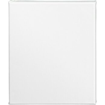 Venitatud lõuend, D. 1,6 cm, suurus 24x30 cm, 360 g, valge, 10 tk/ 1 pakk