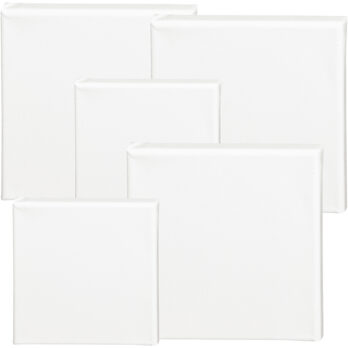 Venitatud lõuend, D. 1,6 cm, suurus 15x15 cm, 360 g, valge, 40 tk/ 1 pakk