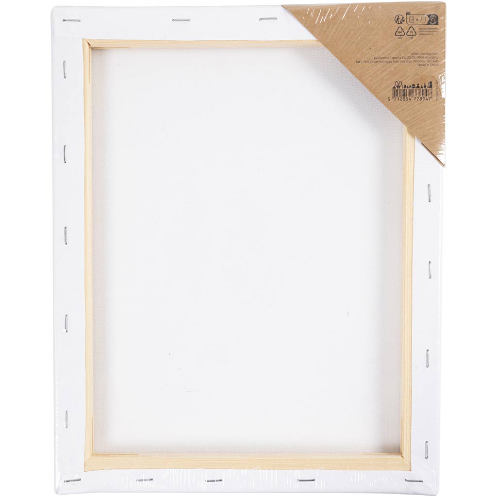 Värviline lõuend, lillemaastik, D. 1,6 cm, suurus 24x30 cm, 360 g, 1 tk. - Image 3