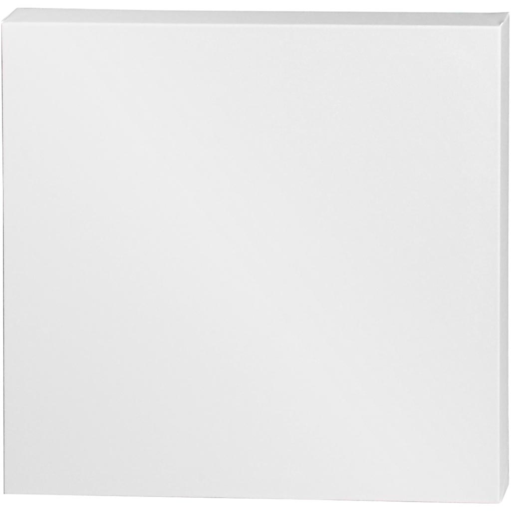 Venitatud lõuend, D. 3,7 cm, suurus 50x50 cm, 360 g, valge, 5 tk/ 1 pakk