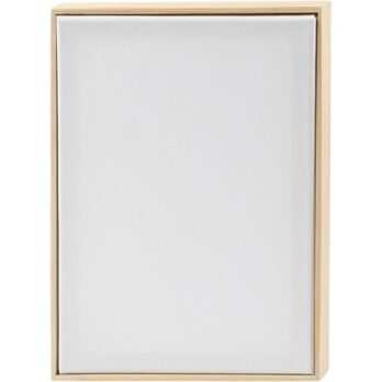 Venitatud lõuend koos raamiga, A4, suurus 29,7x21 cm, 280 g, valge, 10 tk/ 1 pakk