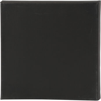 Venitatud lõuend, D. 1,6 cm, suurus 30x30 cm, 360 g, must, valge, 10 tk/ 1 pakk