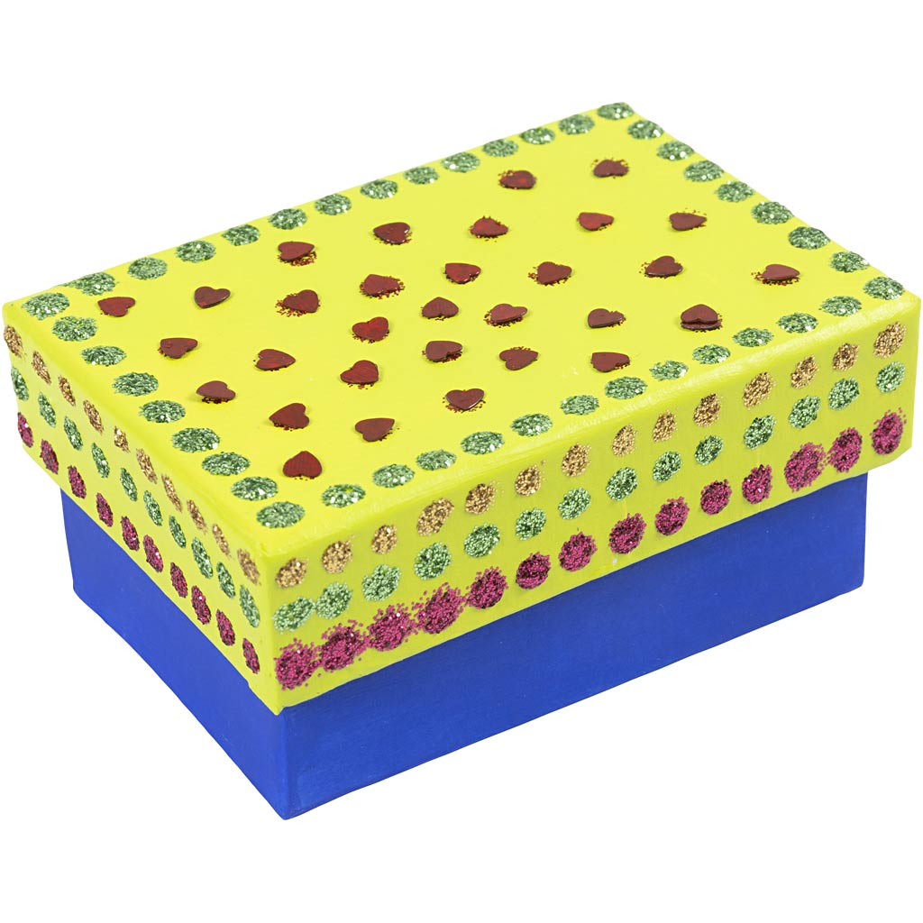 Ristkülikukujulised karbid, H: 3,5+4,5+5,5+6,5 cm, suurus 7,5x5 + 9,5x7 + 11,5x8,5 + 14x11 cm, 4x4 tk/ 1 pakk - Image 2
