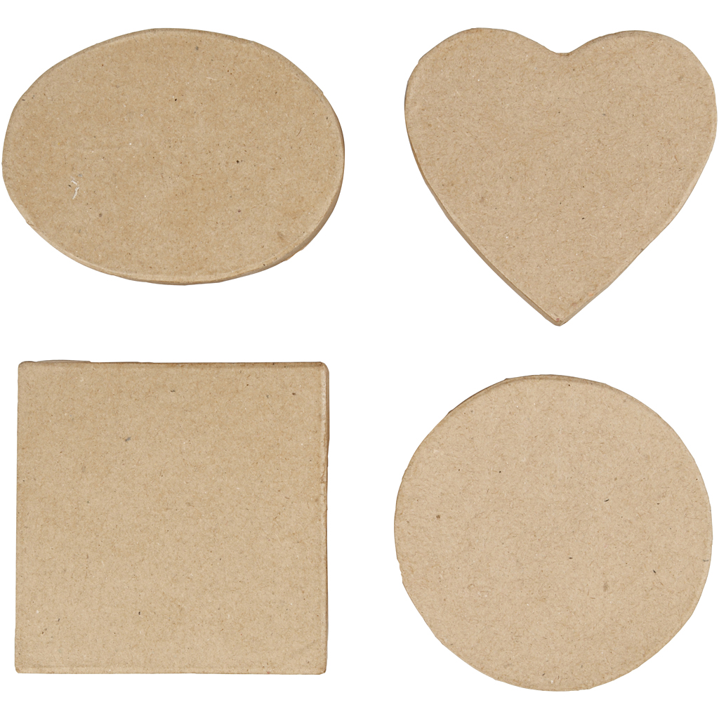 Keskmise suurusega karbid, H: 5 cm, diameeter. 10-12 cm, 4 tk/ 1 pakk - Image 3