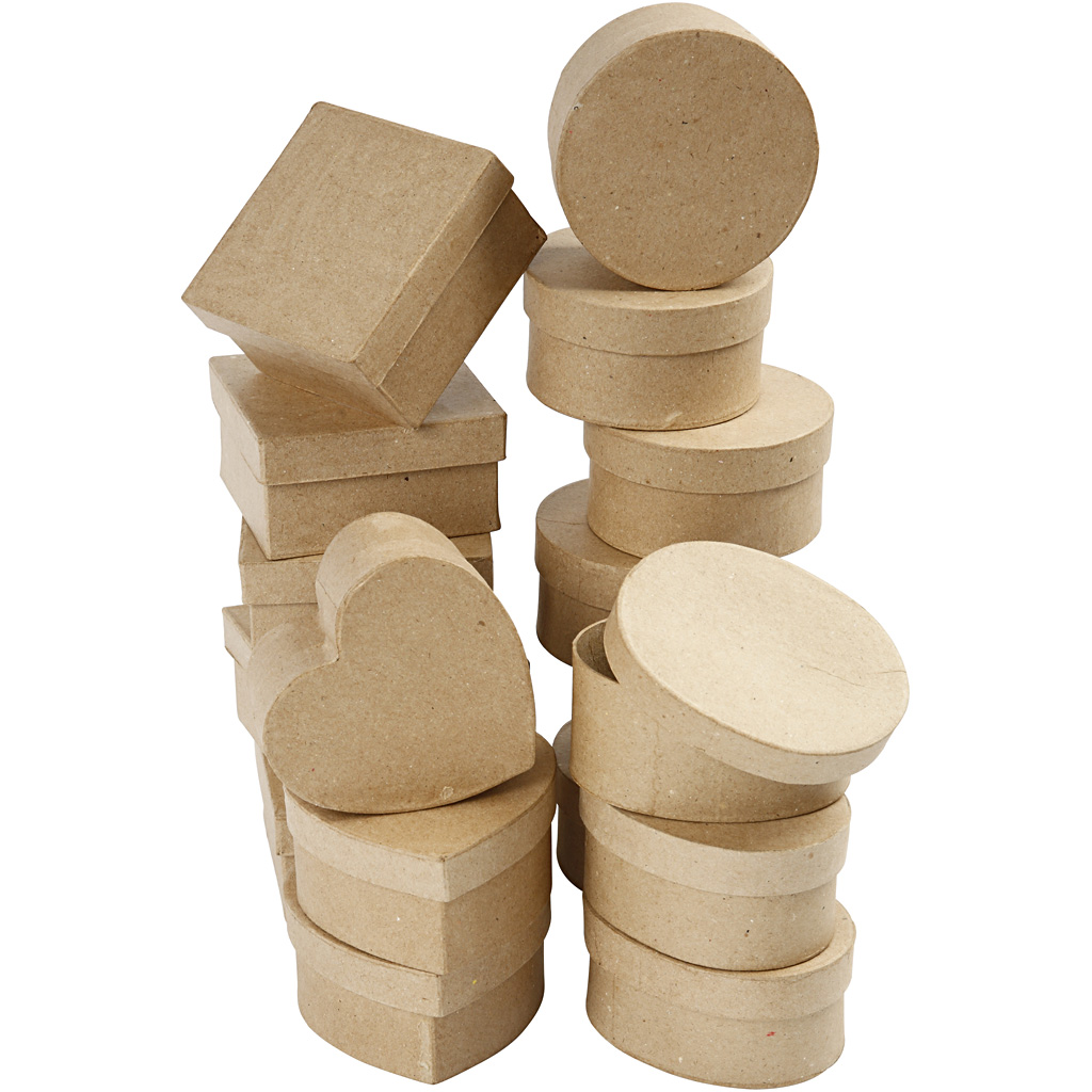 Keskmise suurusega karbid, H: 5 cm, diameeter. 10-12 cm, 28 tk/ 1 pakk - Image 4