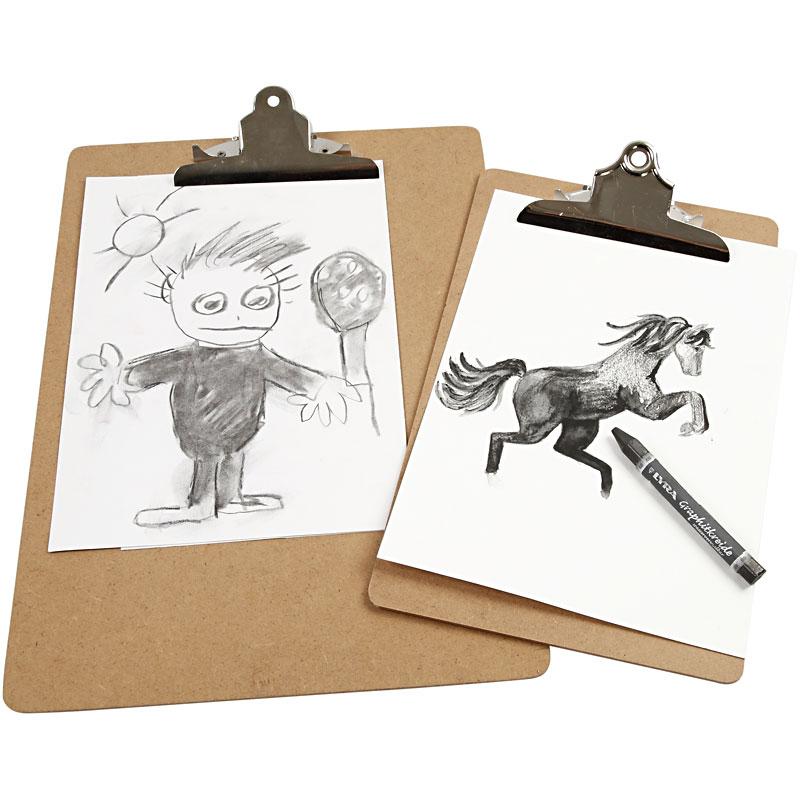 Klammerplaat, A4, suurus 23x34x0,3 cm, 1 tk - Image 3