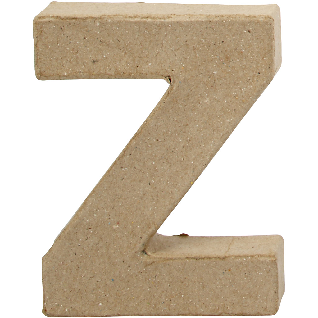 Letter, Z, K: 10 cm, L: 7,5 cm, paksus 1,7 cm, 1 tk. - Image 3