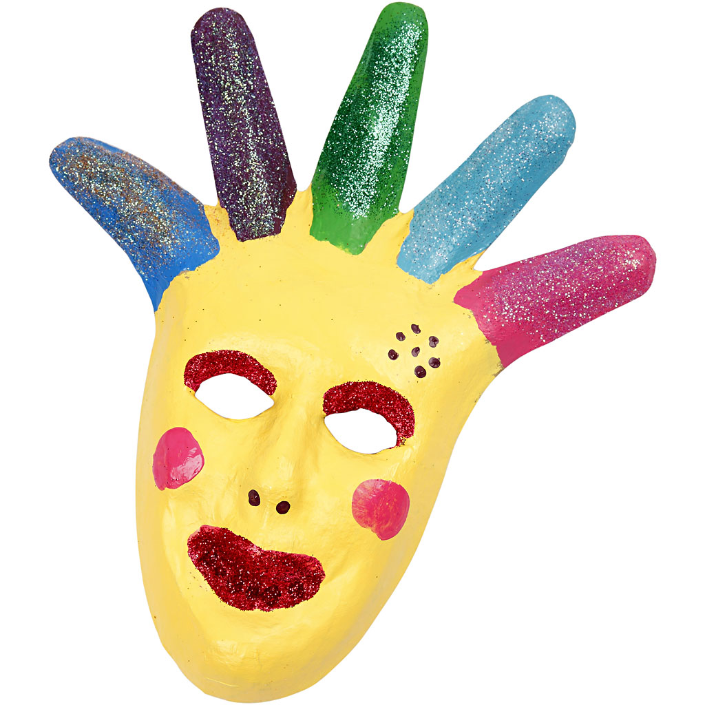 Maskid, H: 12-21 cm, 6 tk/ 1 pakk - Image 2