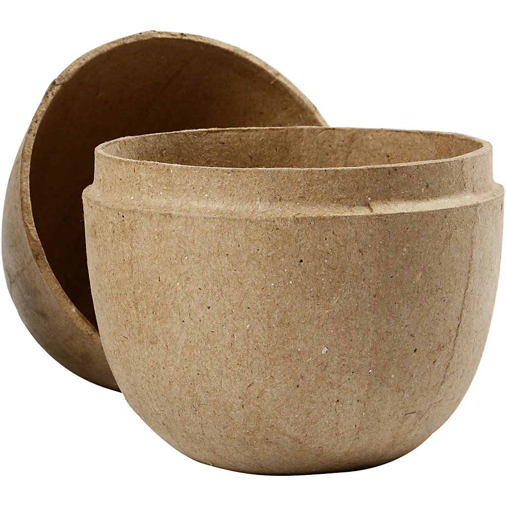 Jagatud muna, H: 12 cm, diameeter. 9 cm, 1 tk - Image 2