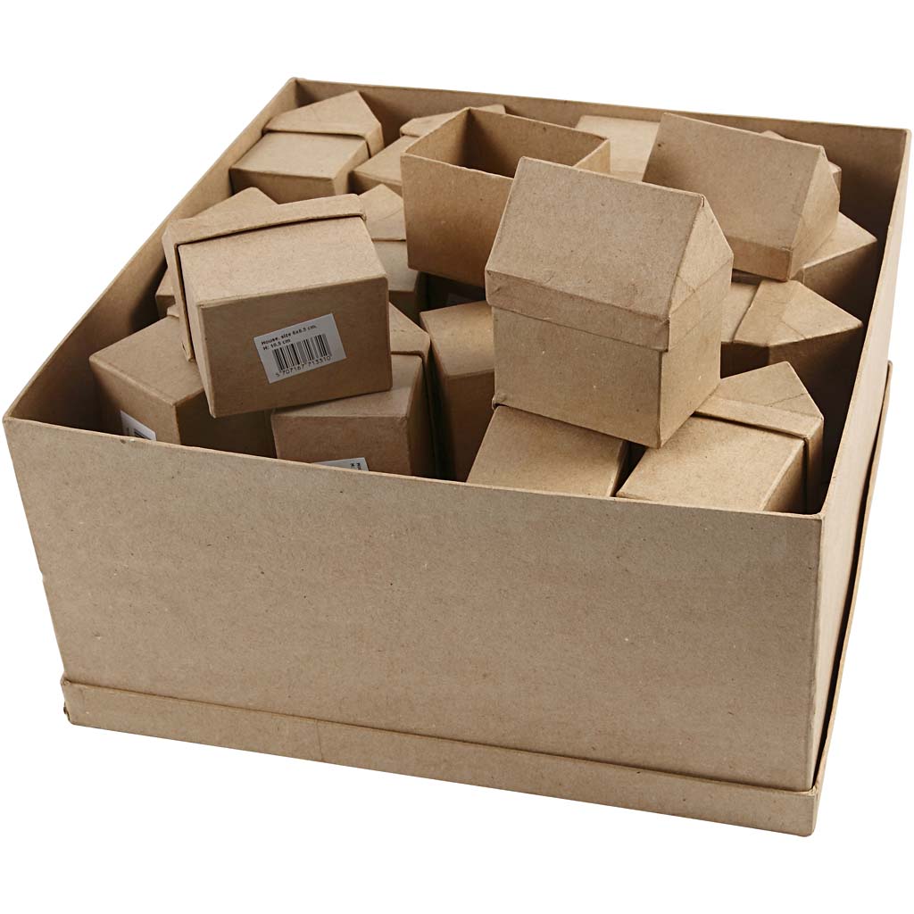 Majad, H: 10,5 cm, suurus 6x8,5 cm, 40 tk/ 1 pakk - Image 2