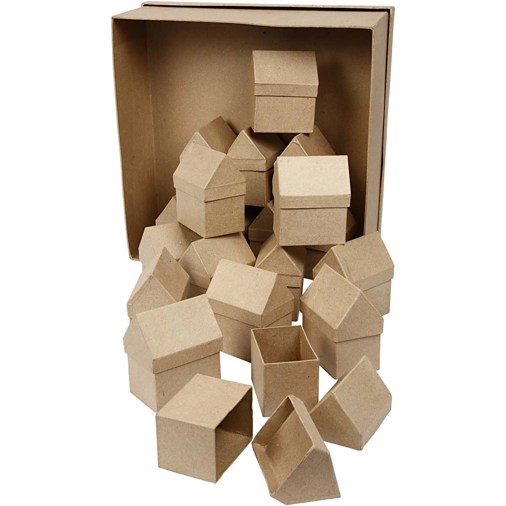 Majad, H: 10,5 cm, suurus 6x8,5 cm, 40 tk/ 1 pakk - Image 4