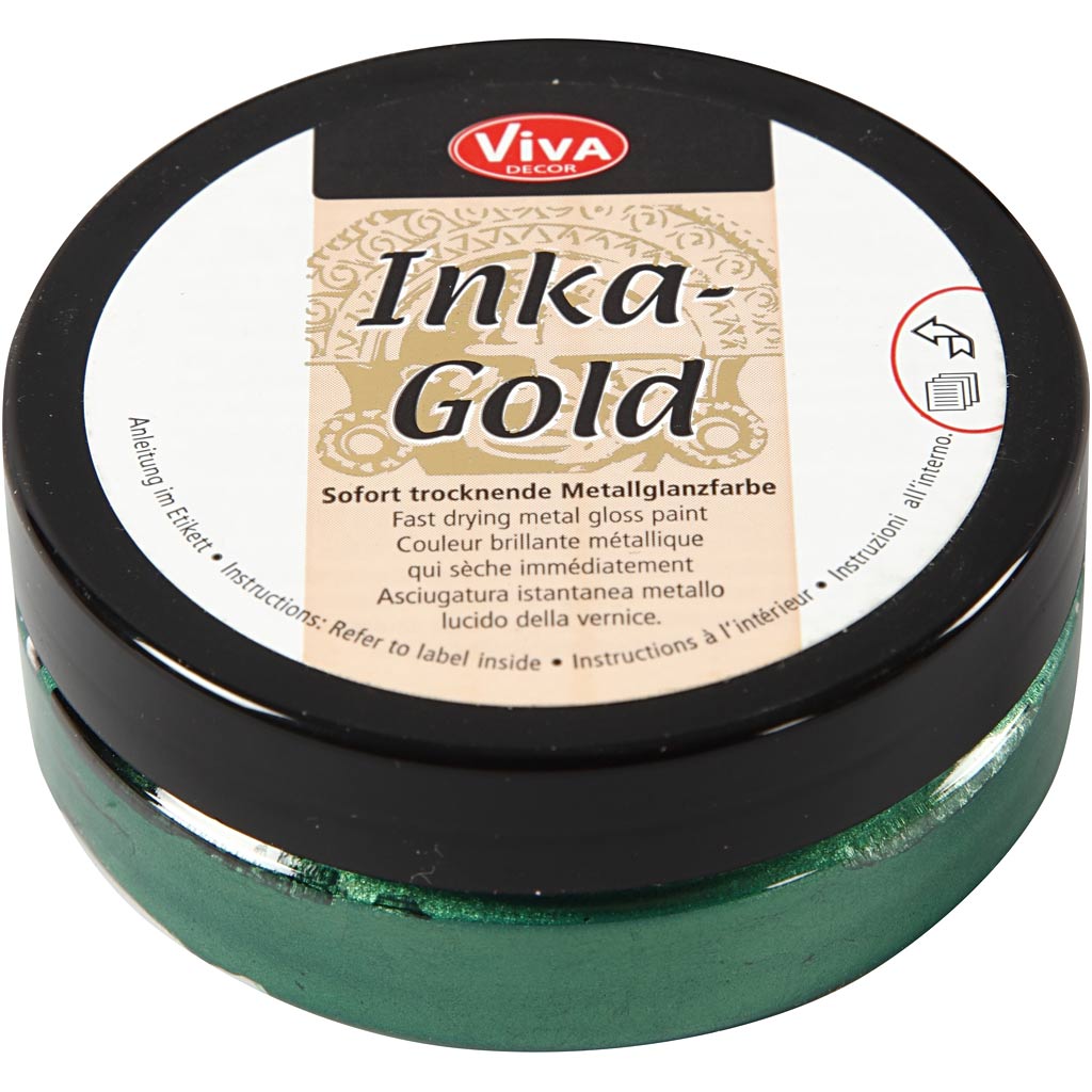 Inka Gold, smaragd, 50 ml/ 1 tuubi