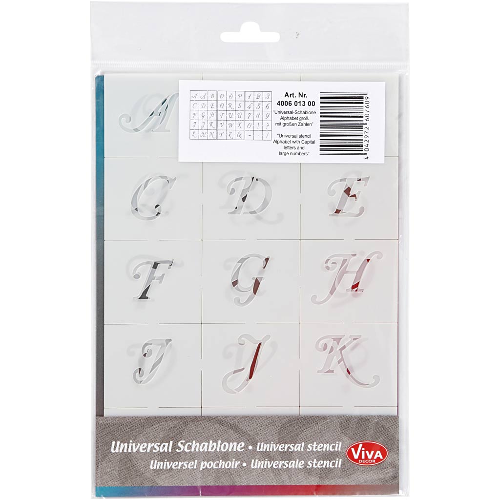 Kujundusšabloon, H: 20-30 mm, A5, leht 148x210 mm, 3 lehte/ 1 pakk - Image 2