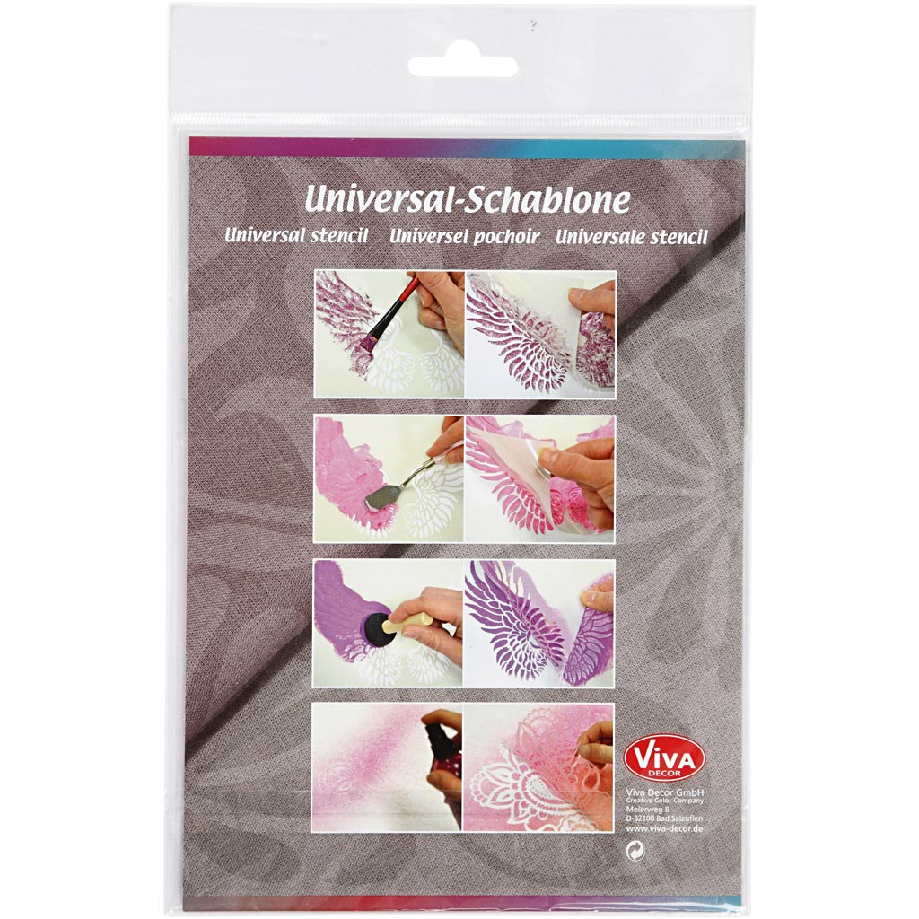 Kujundusšabloon, H: 20-30 mm, A5, leht 148x210 mm, 3 lehte/ 1 pakk - Image 3