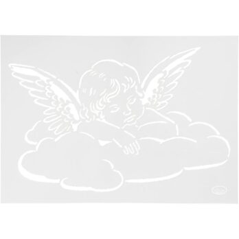 Šabloon, ingel, A4, leht 210x297 mm, 1 tk.