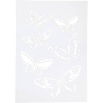 Šabloon , liblikas, A4, leht 210x297 mm, 1 tk