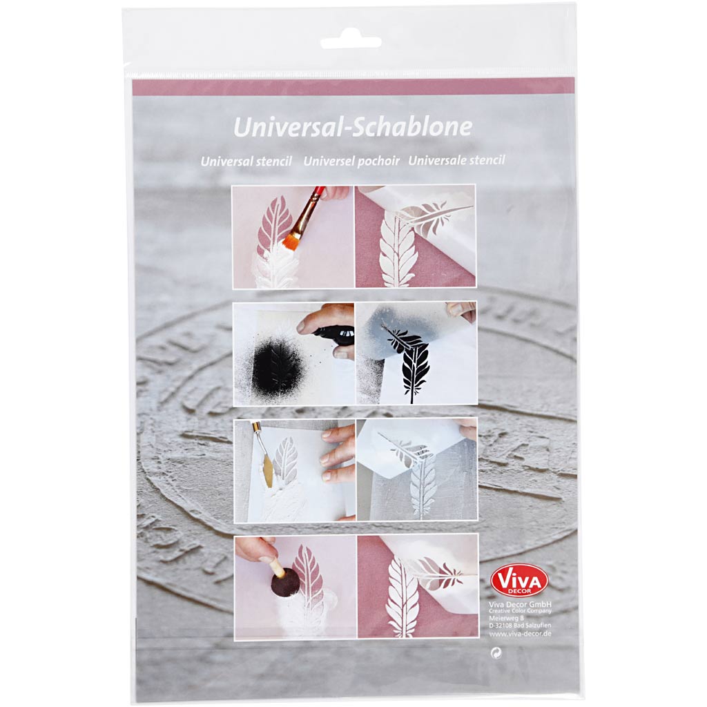 Šabloon, roosa, A4, leht 210x297 mm, 1 tk. - Image 3