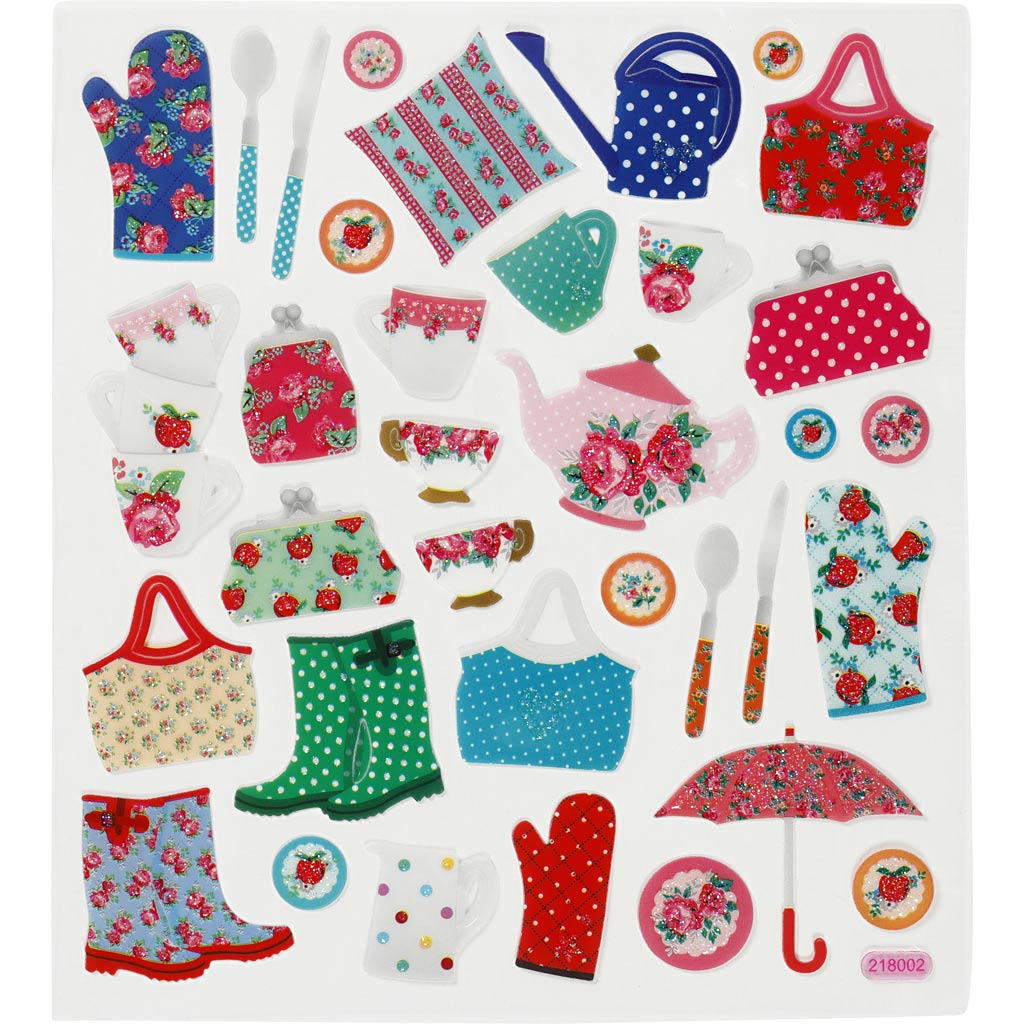 Kleebised, aiaelu, leht 15x16,5 cm, 1 leht