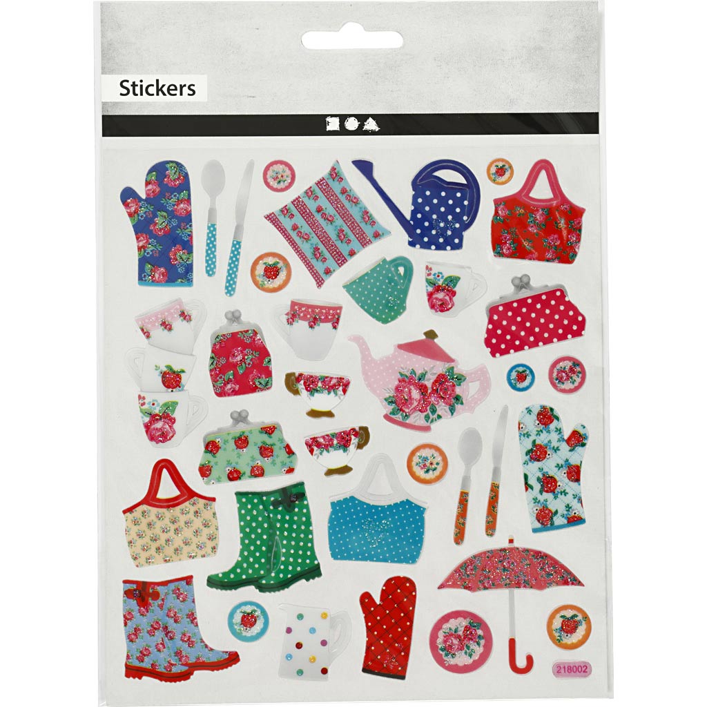 Kleebised, aiaelu, leht 15x16,5 cm, 1 leht - Image 2