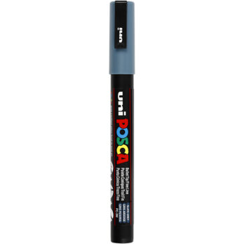 Posca Marker, nr. PC-3M, joon 0,9-1,3 mm, peen, kiltkivi hall, 1 tk