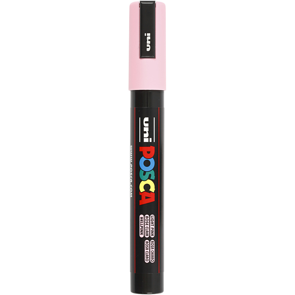 Posca Marker, nr. PC-5M, joon 2,5 mm, keskmine, heleroosa, 1 tk