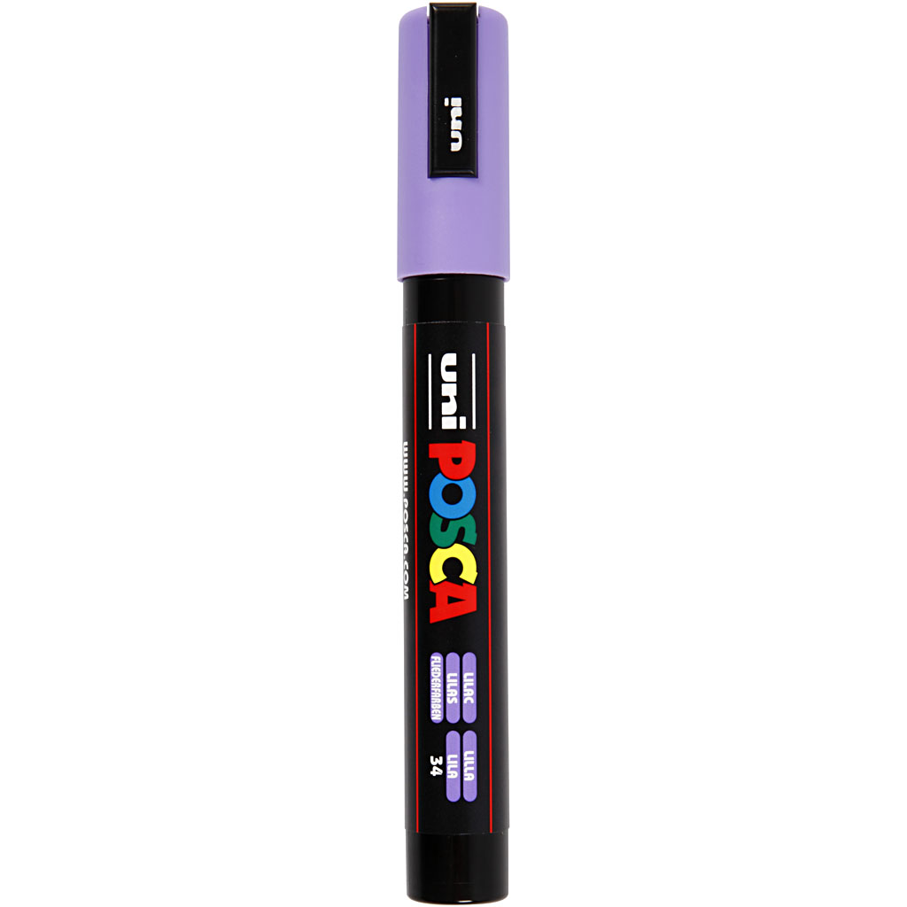 Posca Marker, nr. PC-5M, joon 2,5 mm, keskmine, lilla, 1 tk.