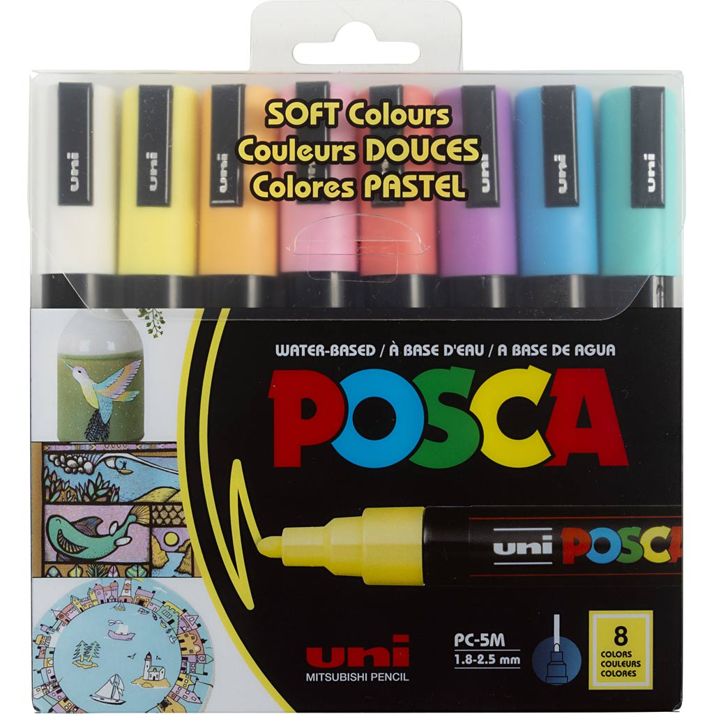 Posca Marker, nr. PC-5M, joon 2,5 mm, keskmine, 8 tk/ 1 tk - Image 2