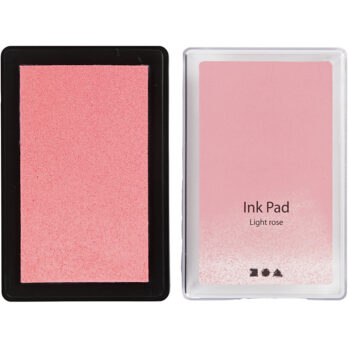 Tindipadi, H: 2 cm, suurus 9x6 cm, heleroosa, 1 tk.