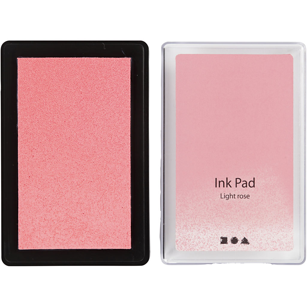 Tindipadi, H: 2 cm, suurus 9x6 cm, heleroosa, 1 tk.