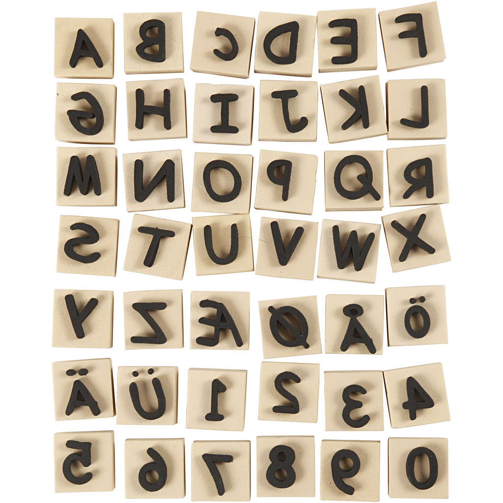 Vahutemplid, suurus 3x3 cm, paksus 13 mm, 42 tk/ 1 pakk