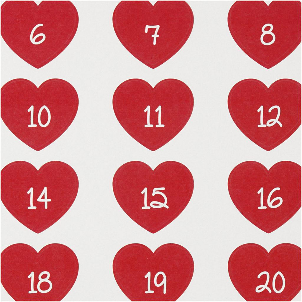 Kleebised, leht 15x16,5 cm, 1 leht - Image 3