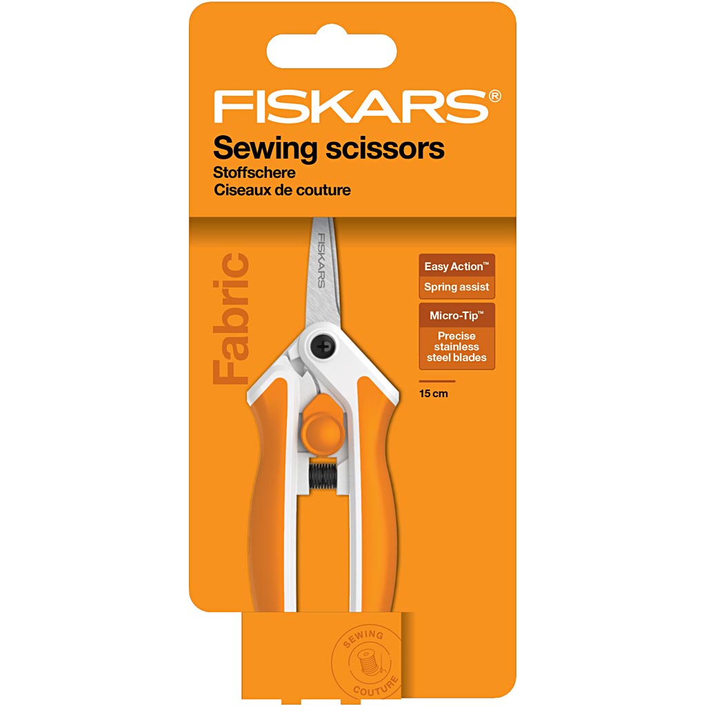 Fiskars Easy Action Softgrip® Micro-Tip®, L: 15 cm, mikrotäpid, 1 tk - Image 2