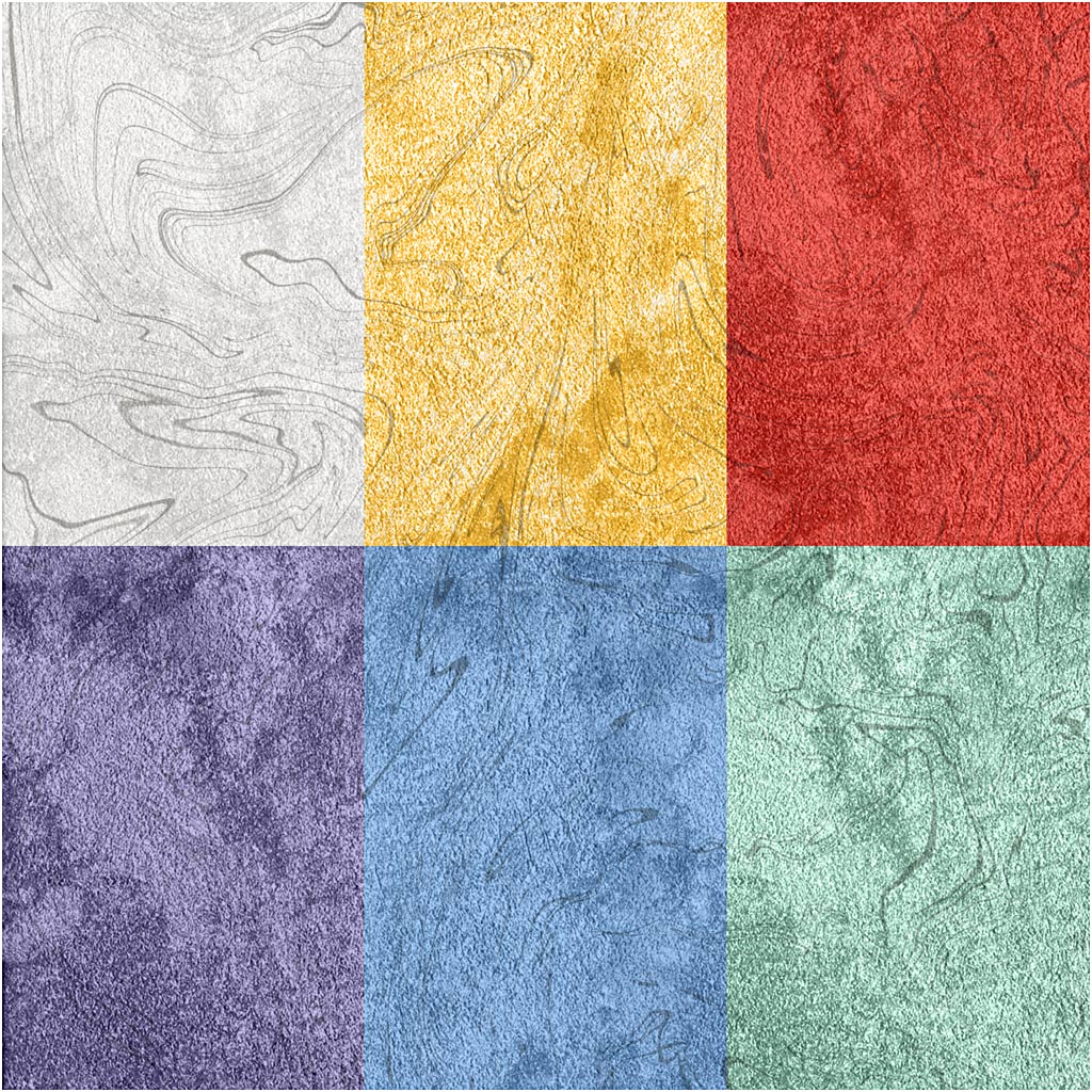 Magic Marble Paint, metallist värvid, 6x20 ml/ 1 pakend - Image 4