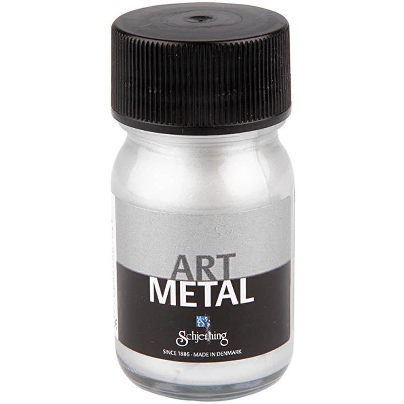 Craft Paint Metallic, hõbedane(5110), 30 ml/ 1 pudel