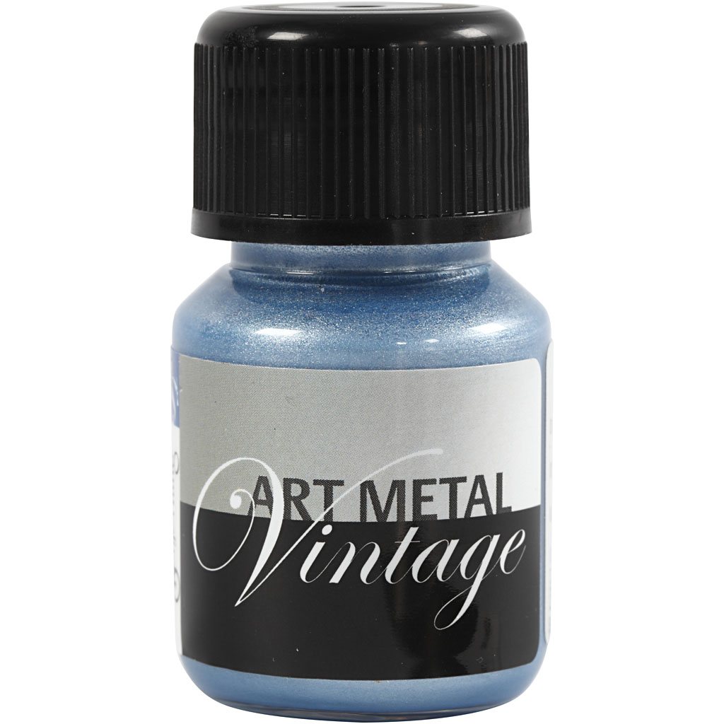 Craft Paint Metallic, pärlmuttersinine(5031), 30 ml/ 1 pudel - Image 2