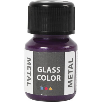 Glass Color Metal, lilla, 30 ml/ 1 pudel
