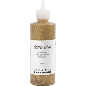Glitter liim, kuldne, 118 ml/ 1 pudel