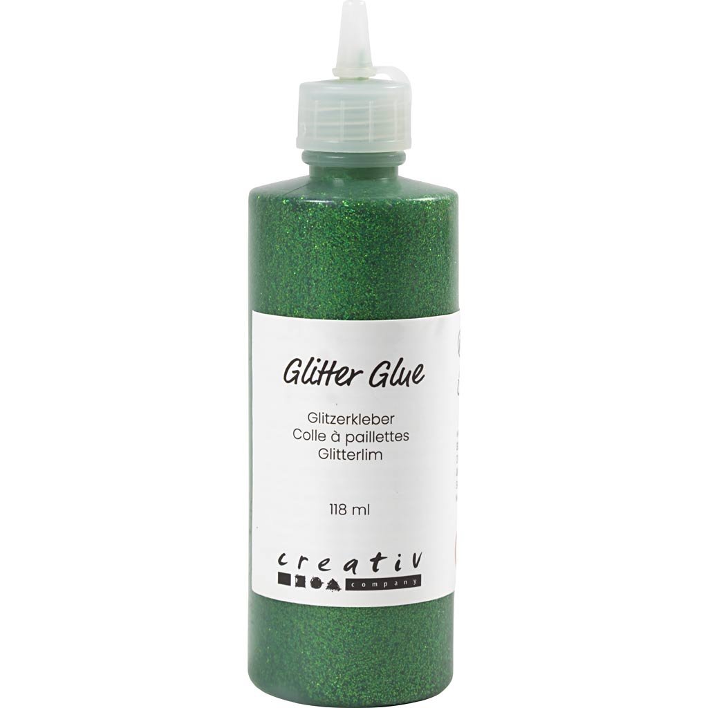 Glitter liim, roheline, 118 ml/ 1 pudel