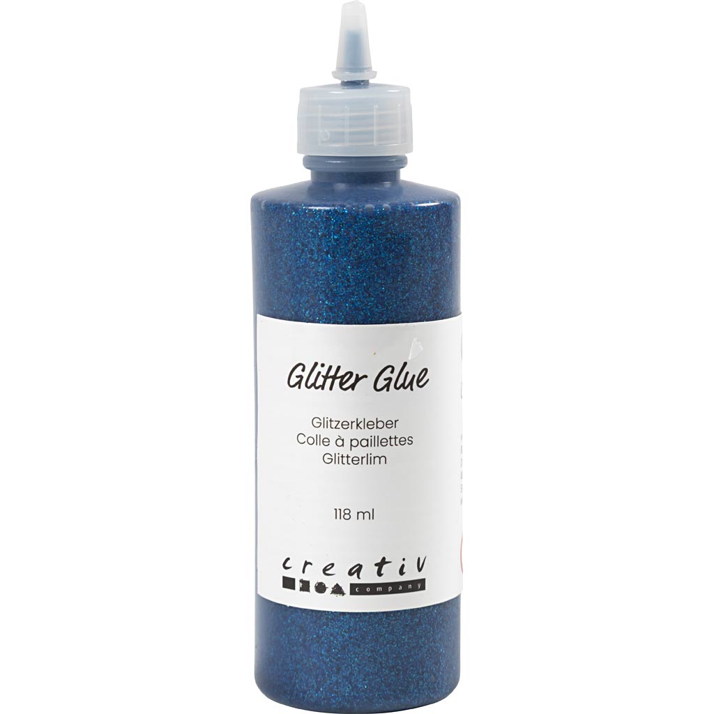 Glitter liim, tumesinine, 118 ml/ 1 pudel