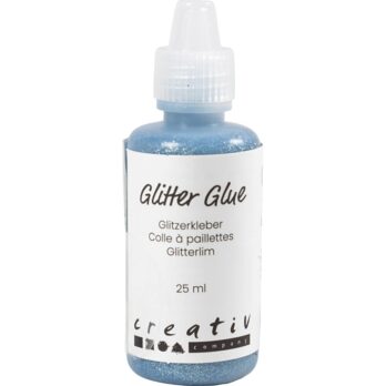 Glitter liim, helesinine, 25 ml/ 1 pudel