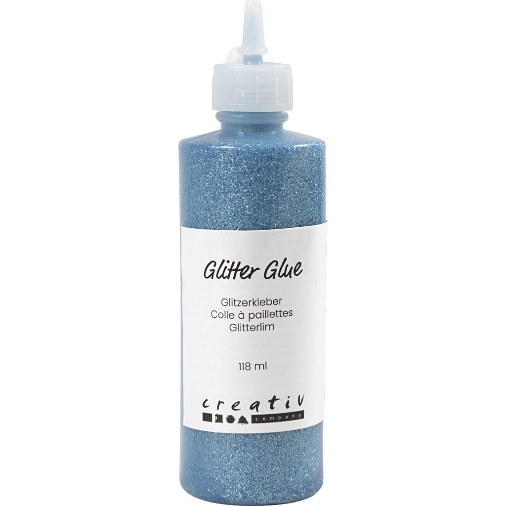 Glitter liim, helesinine, 118 ml/ 1 pudel