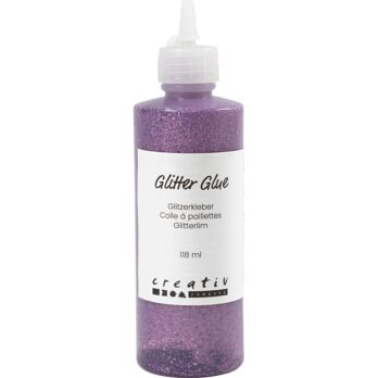 Glitter liim, lilla, 118 ml/ 1 pudel