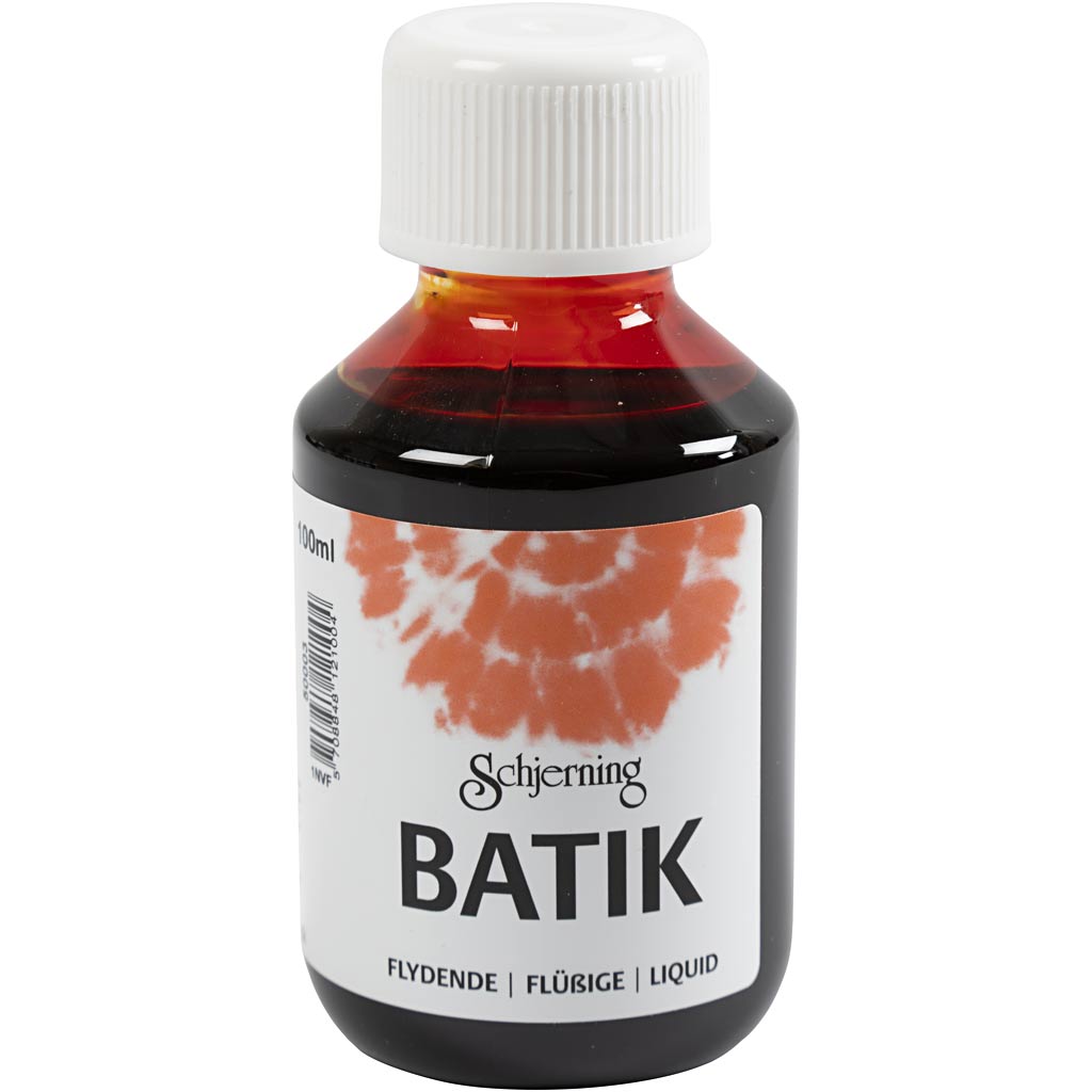 Batikvärv, oranž, 100 ml/ 1 pudel