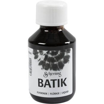 Batikvärv, must, 100 ml/ 1 pudel