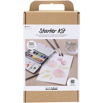 Starter Craft Kit akvarellvärvid, 1 pakk