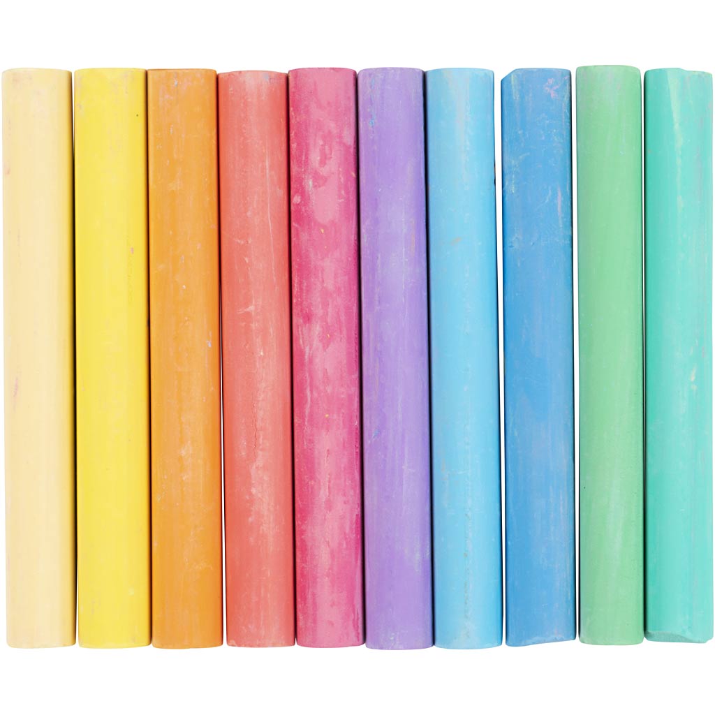 Tahvlikriit, L: 8 cm, diameeter. 10 mm, 10x10 tk/ 1 pakk - Image 4