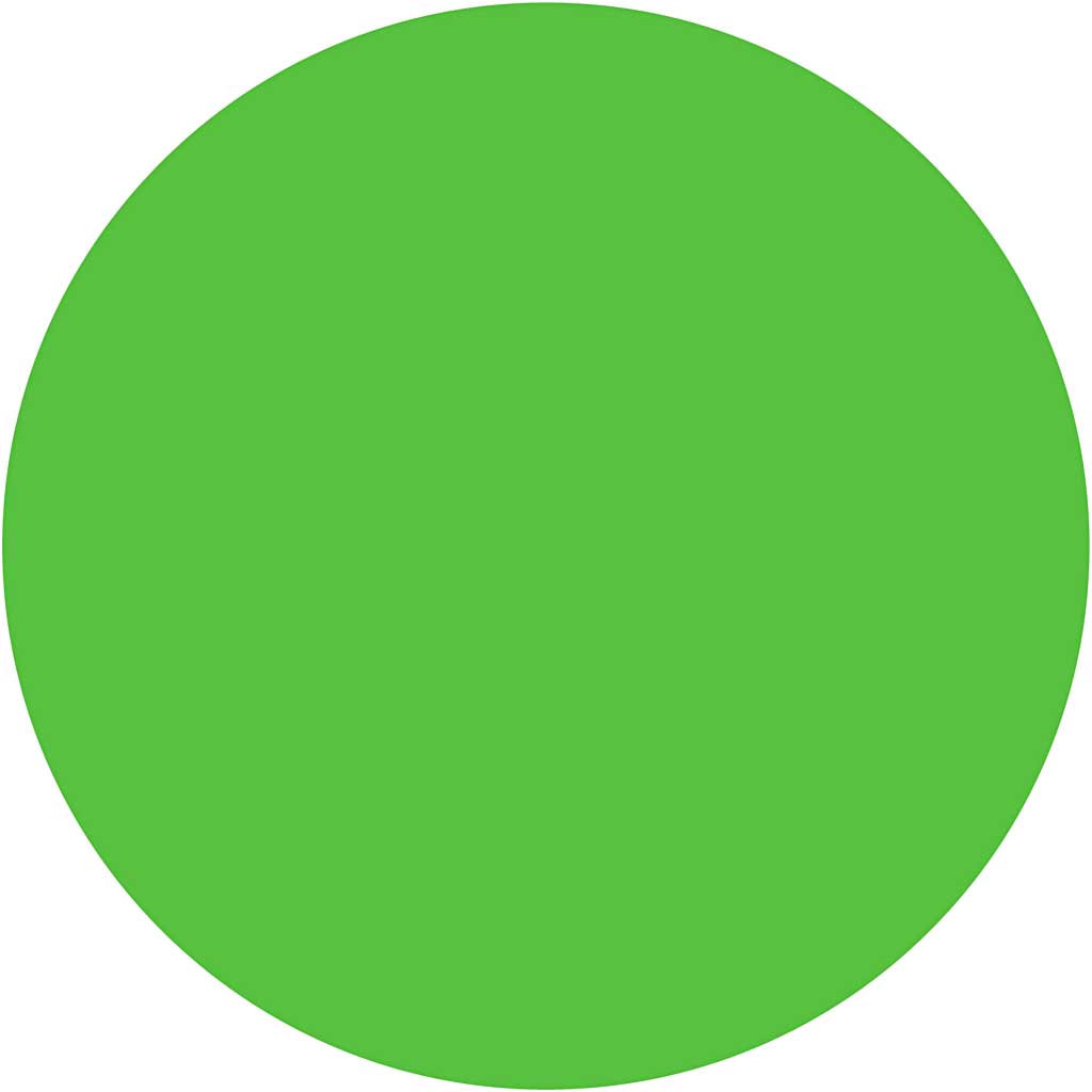 Akvarellid, H: 16 mm, diameeter. 44 mm, roheline, 6 tk/ 1 pakk - Image 3