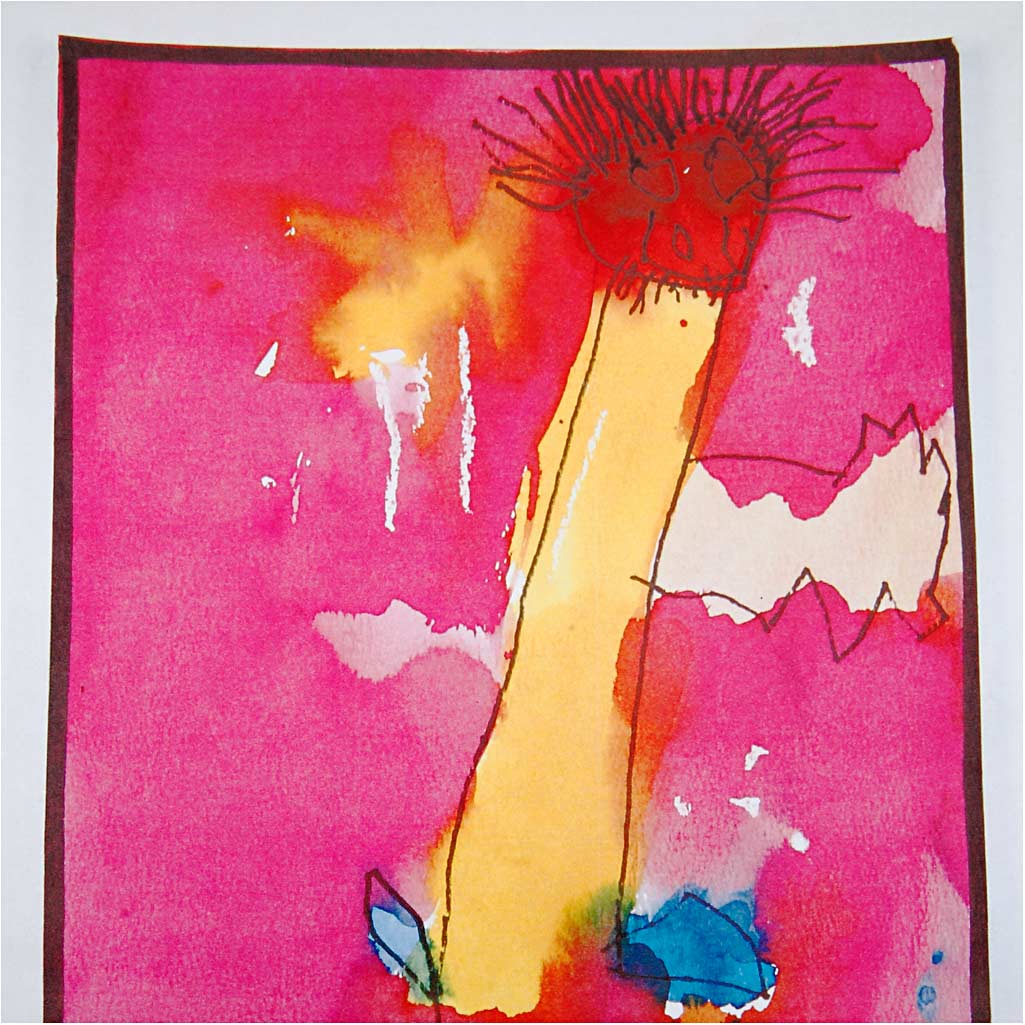 Akvarellid, H: 16 mm, diameeter. 44 mm, erinevad värvid, 1 komplekt - Image 2